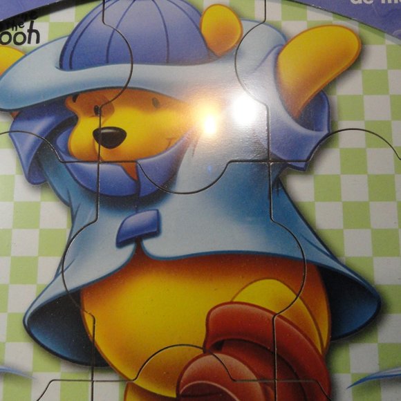 Disney Winnie the Pooh 9 pc Puzzle~Learning~Cute~NIP - Picture 3 of 4
